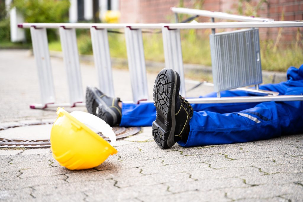 Ladder Fall Accident
