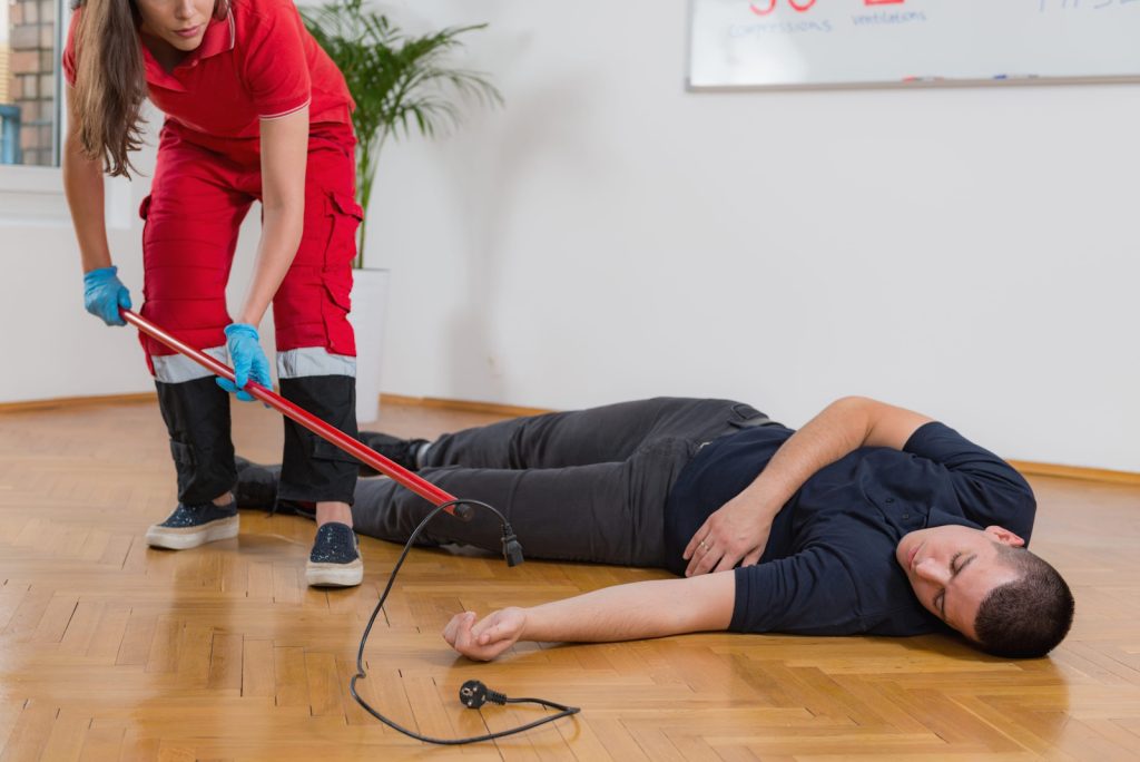 Electric Shock At Work
