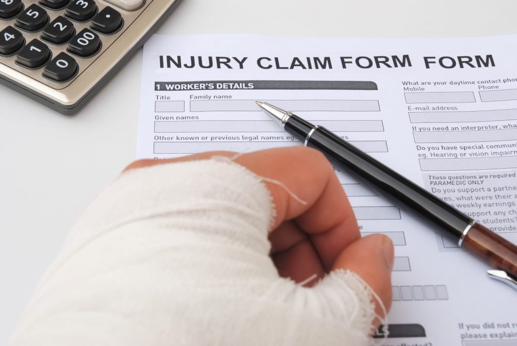 Broken Glass Injury Claim