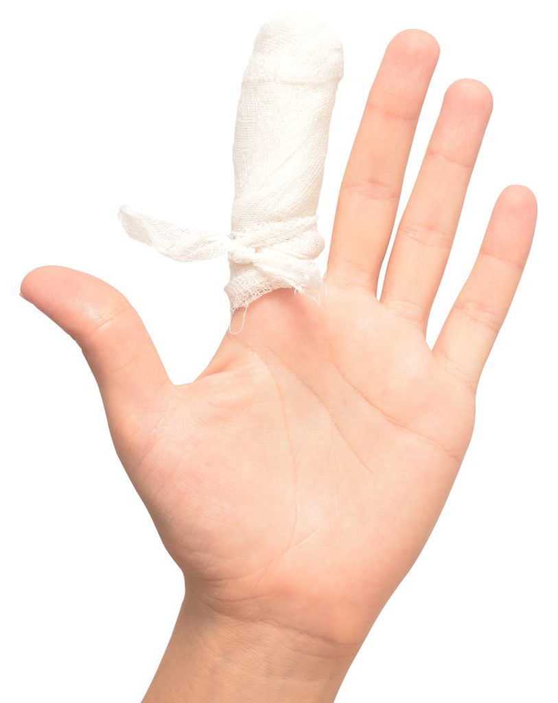 Cut Finger At Work