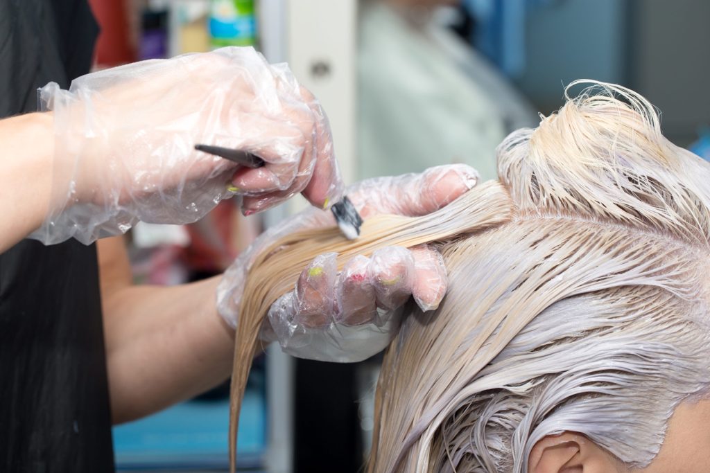 Scalp Bleaching