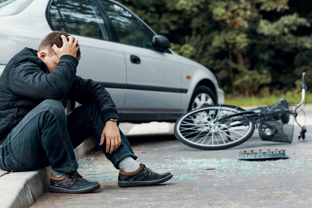 Knocked off Bike Claim