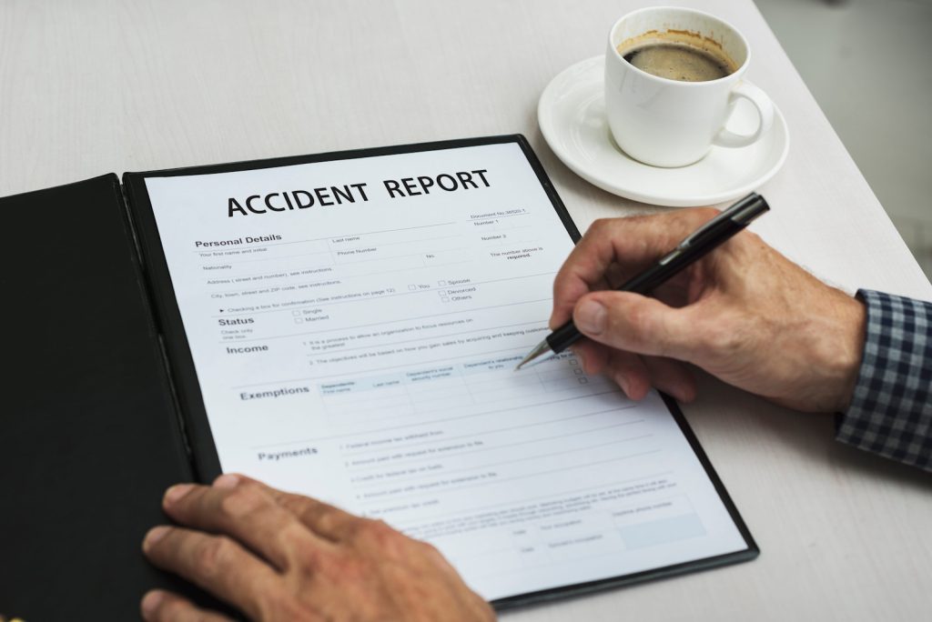 Copy Of An Accident Report