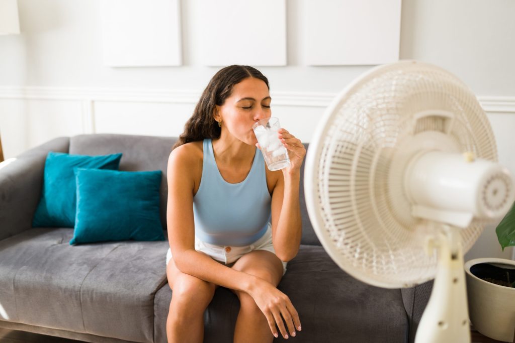 Drinking Water In Heatwave