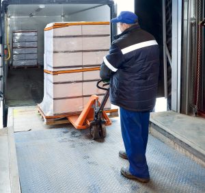 Loading Goods Onto Vehicle