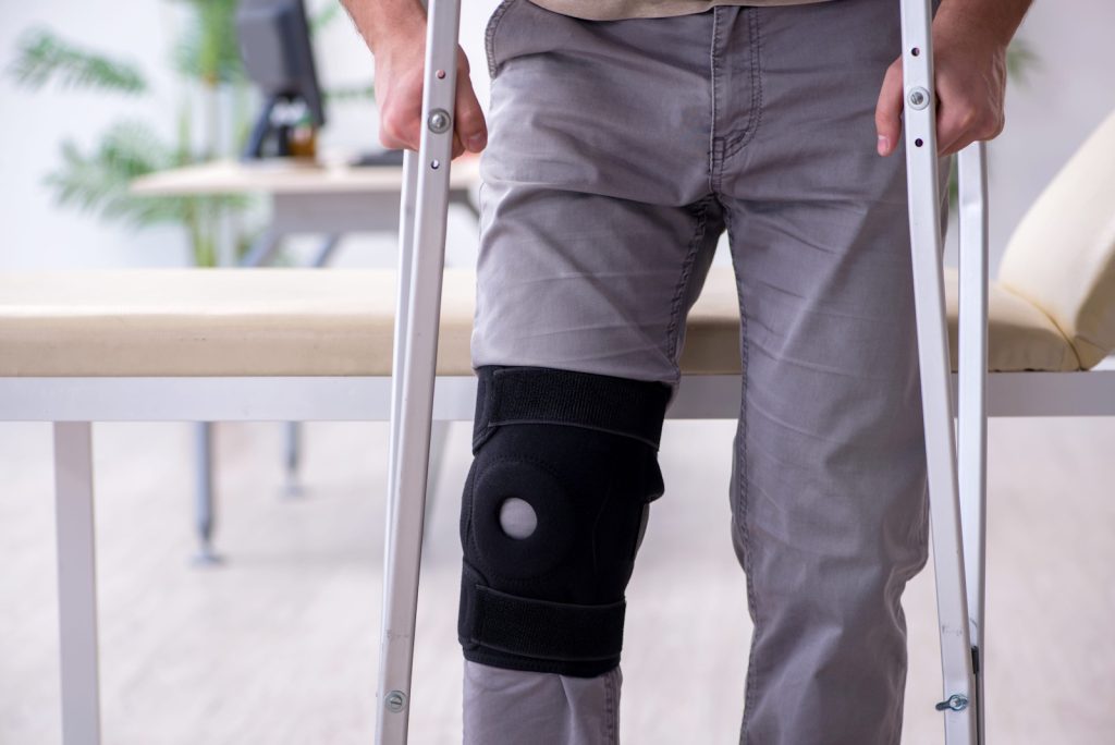 Hurt Knee At Work